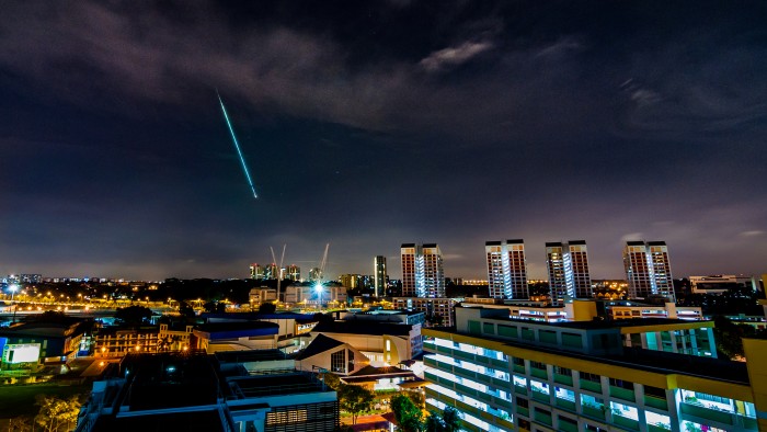 Fireball over Singapore