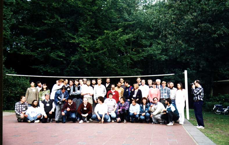 During the group photo (credit unknown photographer, image provided by Valentin velkov).