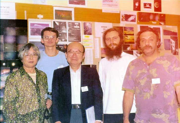 From l.to r. Michiko Hasegawa, Stefan Berinde, Ichiro Hasegawa, Valentin Grigore and Andrei Dorian Gheorge (credit Valentin Grigore).