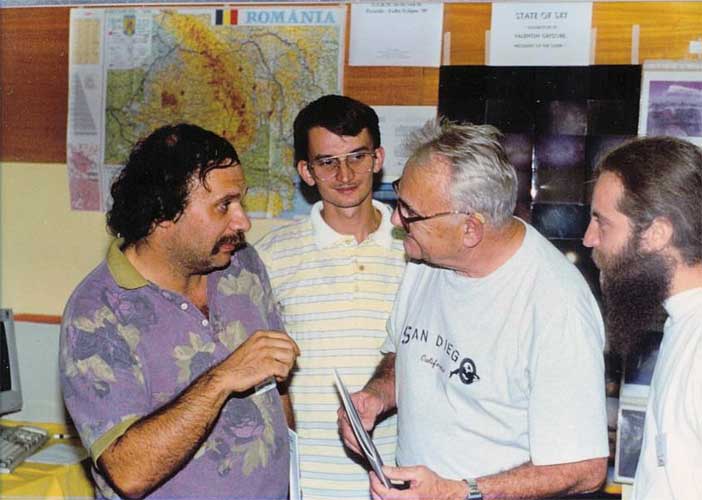 Andrei Dorian Gheorge, Stefan Berinde, Zdeneck Ceplecha and Valentin Grigore (credit Valentin Grigore).