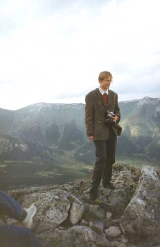 Excursion to the Skalnaté Pleso Observatory, Rainer Arlt (credit unknown photographer, picture provided by Valentin Velkov).