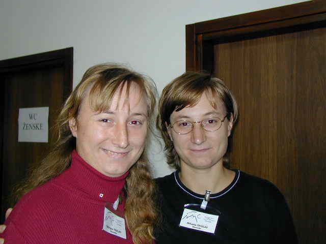 Sisters Gabriela and Mihaela Triglav (credit Javor Kac).