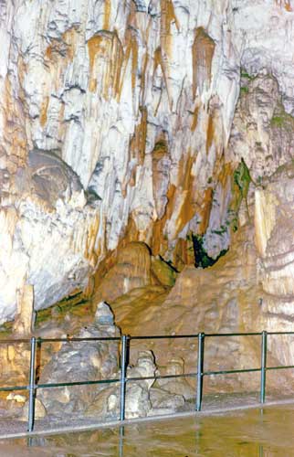 During the excursion in the Postojna Cave (credit Axel Haas).