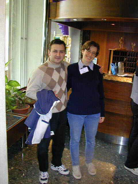 Martin Semegone and Dunja Fabjan (credit Javor Kac).