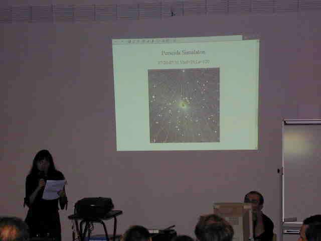 Anna Puzio talking about false radiants (credit Javor Kac).