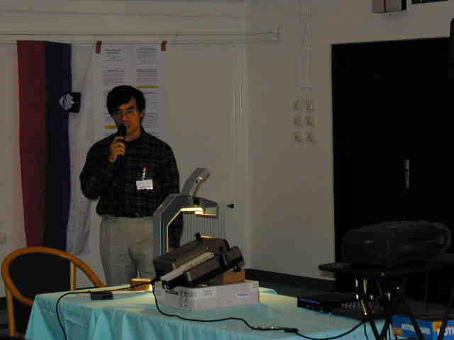 Nagatoshi Nogami at his presentation (credit Javor Kac).