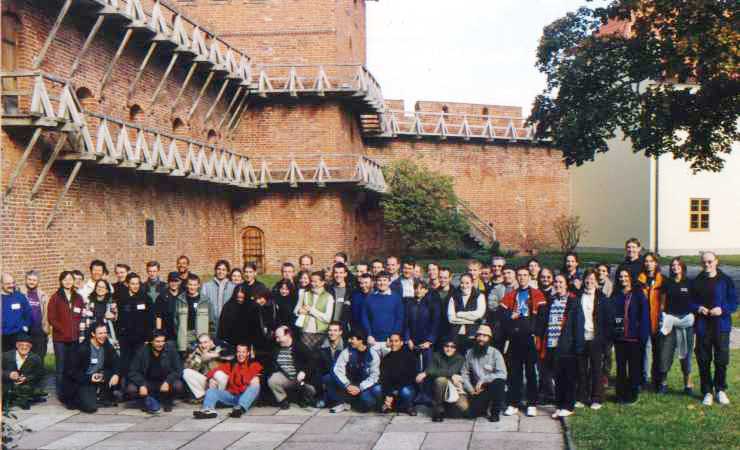 During the excursion, group photo at the Copernicus monument (credit Javor Kac).