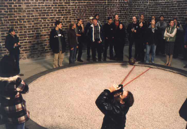 During the excursion, the pendule of Foucault (credit Javor Kac).