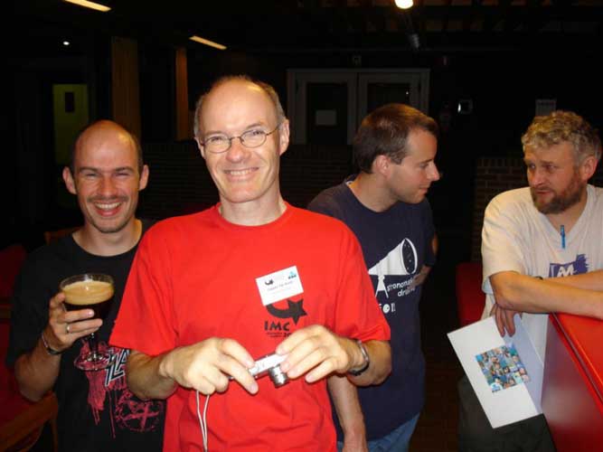 Michel Vandeputte, Casper ter kuile, Javor Kac and Chris Trayner (credit Jos Nijland).