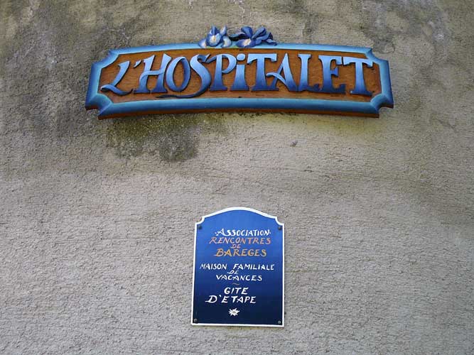 L'Hospitalet, Gite d'Etape and holiday resort for families (credit Detlef Koschny).