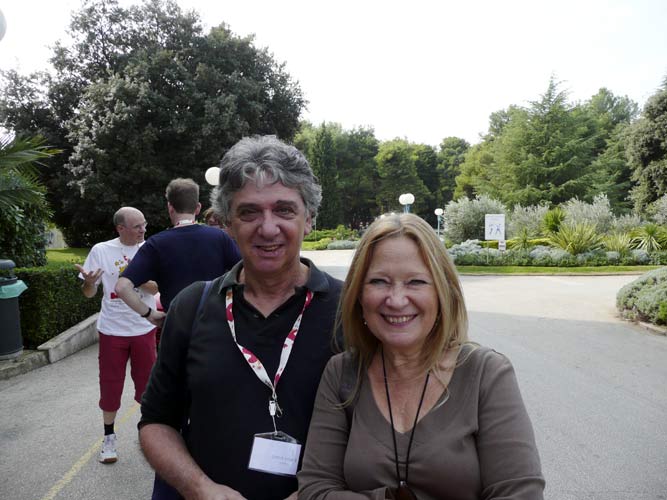 Enrico Stomeo and Marina Bolis (credit Paul Roggemans).