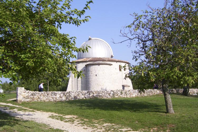 The garden around the Višnjan Observatory (credit Željko Andreić).
