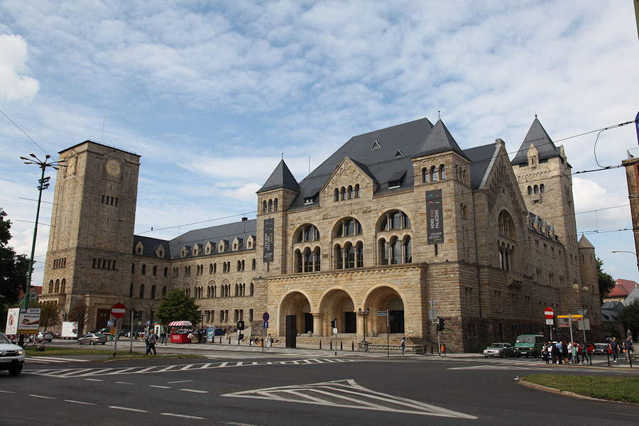 The 32nd IMC was hosted in Poznan, Poland. One of the university buildings. (credit Dominique Richard).
