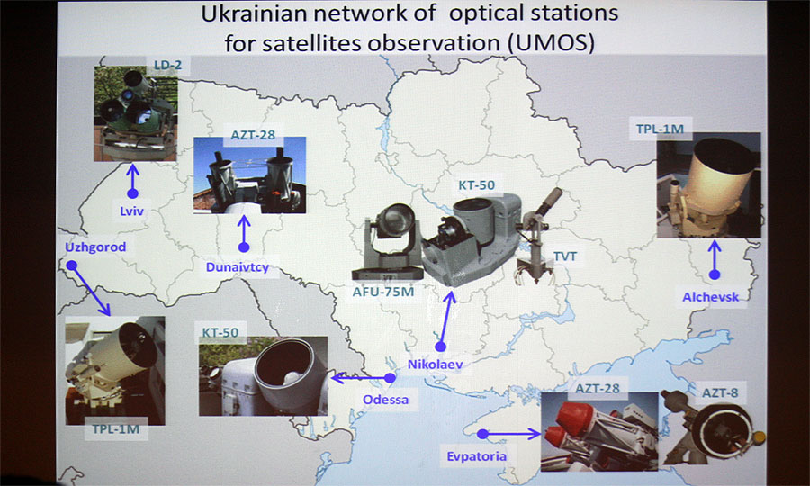 Yevgen Kozyryev: 'Video meteors observations in Nikolaev Astronomical Observatory - developed software and results'. (credit Bernd Klemt).