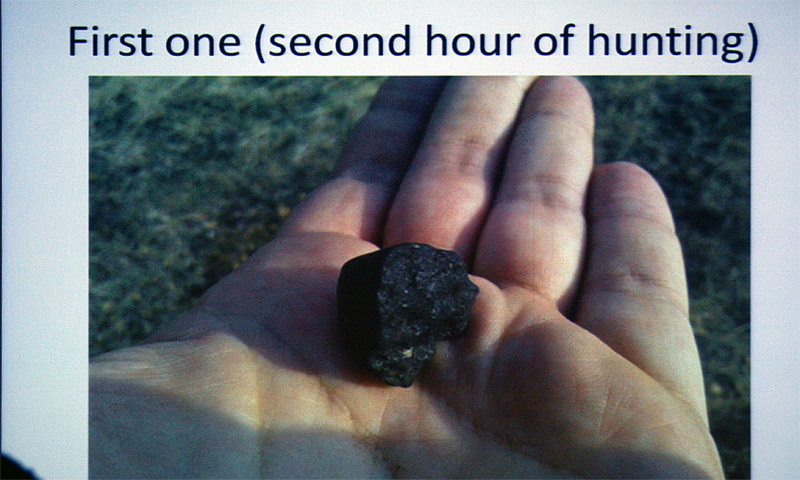 Marcin Stolarz: 'Chelyabinsk meteorites hunting, spring time expedition' (credit Bernd Klemt).
