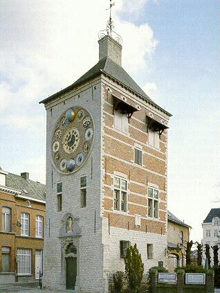The Zimmertoren, with it's astronomical clock