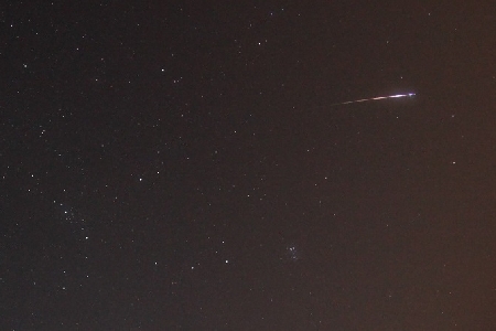 Perseid near Perseus uploaded by Bruce McCurdy