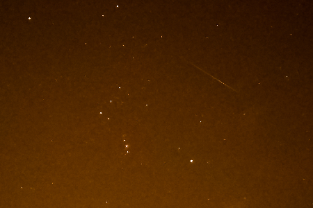 Fireball in Orion uploaded by Abel Domínguez Mateo