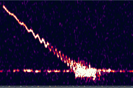 Rotating radio meteor uploaded by  