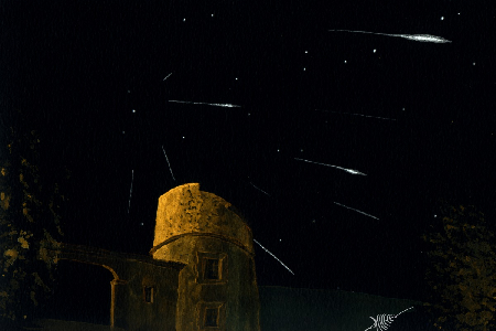 August 13th Perseids uploaded by Michel Deconinck