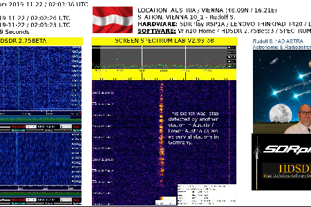 An interesting signal from 2019-11-22 uploaded by Rudolf Sanda