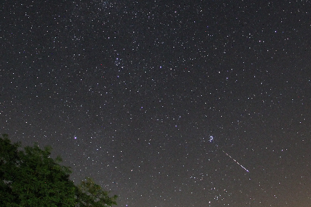 -3 magnitude Perseid meteor uploaded by Zsolt Pető