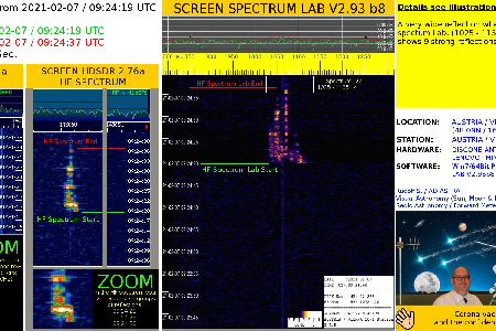 An interesting signal from 2021-02-07 / 09:24:19 UTC uploaded by Rudolf Sanda