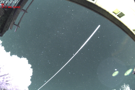 Caught on All Sky cam , not sure what it is . Huge Fireball may be ? uploaded by Gaurav Singh