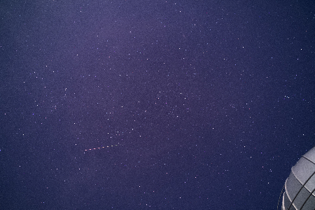2022 Perseid over Jungfraujoch uploaded by Peter C. Slansky