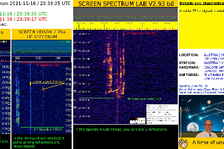 An interesting signal from 2021-11-16 / 23:38:35 UTC uploaded by Rudolf Sanda