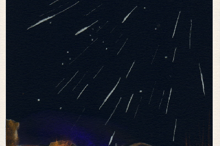 2023 Geminids souvenir 02 uploaded by Michel Deconinck