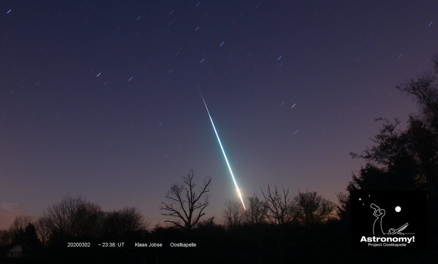 Fireball over North-West Germany