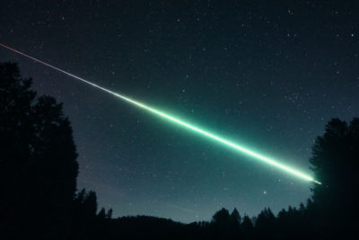 Figure 3- Picture of the November 19th, 03h 47min UT fireball from Seppenröth (Austria). Credit:  Hermann K.