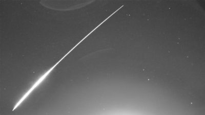 Figure 2b- January 9th, 2023, 20h 01min UT fireball captured by UK007R UKMON video station. Credit: UKMON