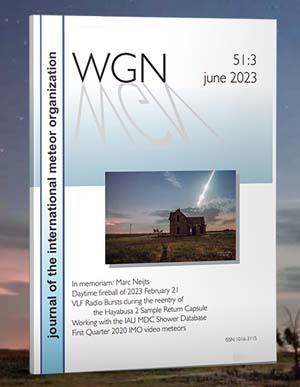 Latest WGN Edition - the IMO Journal