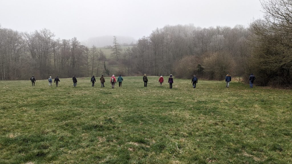 Figure 8- Fripon/Vigie-Ciel meteorite hunting team in French Ardennes on January 14th, 2024. Credit: Sylvain Bouley