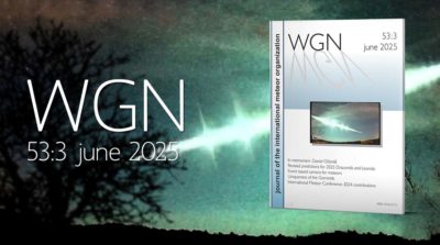 Latest WGN Edition - the IMO Journal