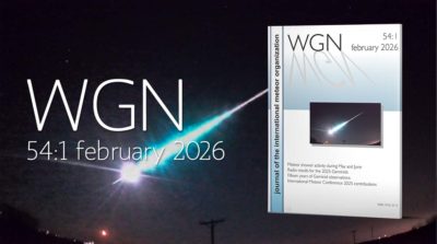 Latest WGN Edition - the IMO Journal